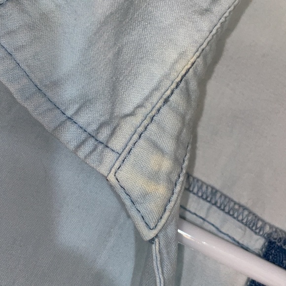 Bebe jean 3/4 sleeve top - Picture 5 of 6